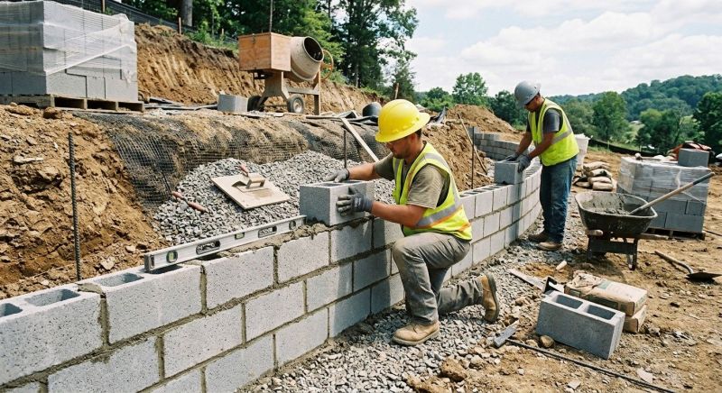 Brick Wall Construction in Worcester, MA